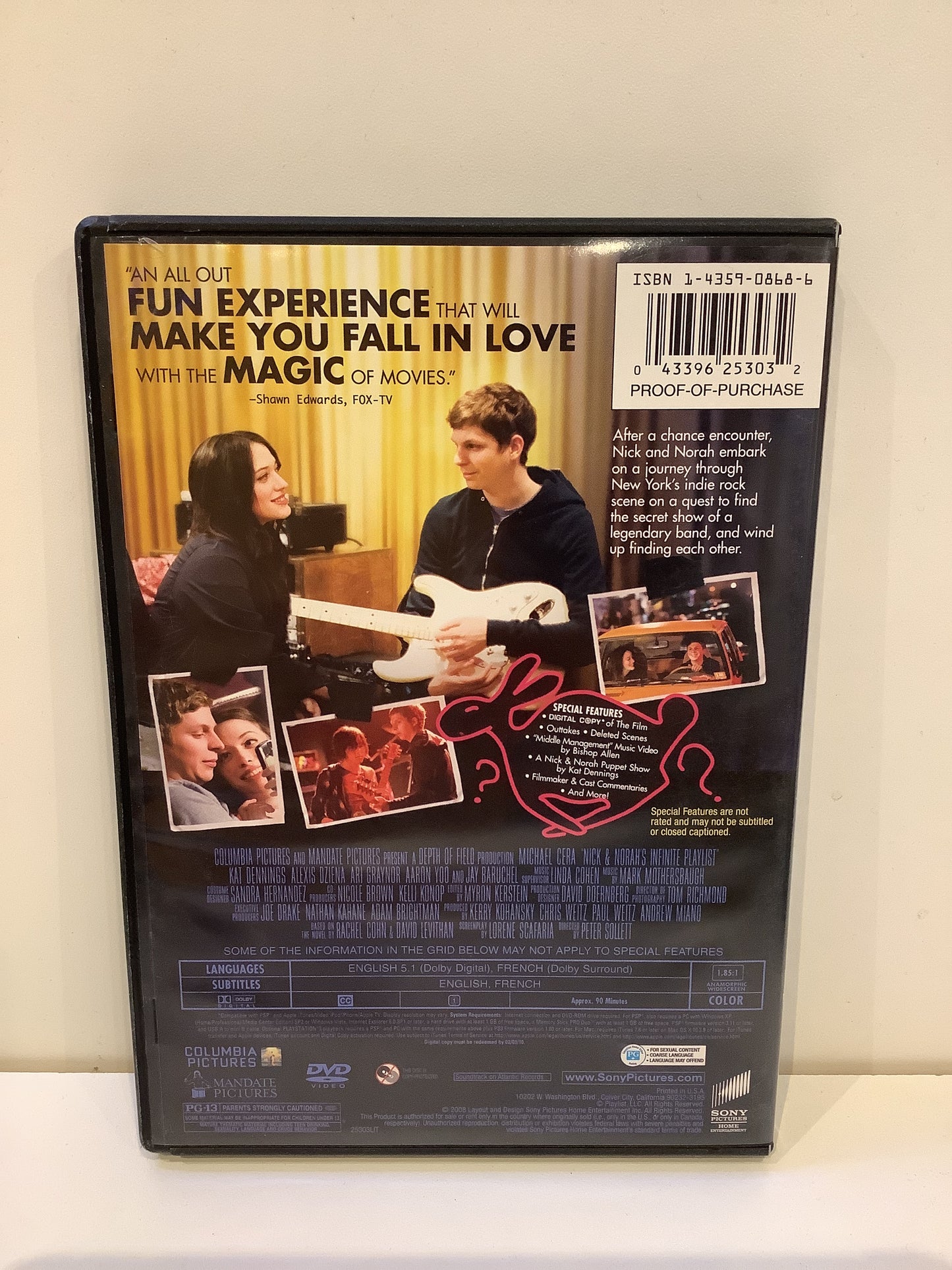 Nick and Norah’s Infinite Playlist - DVD