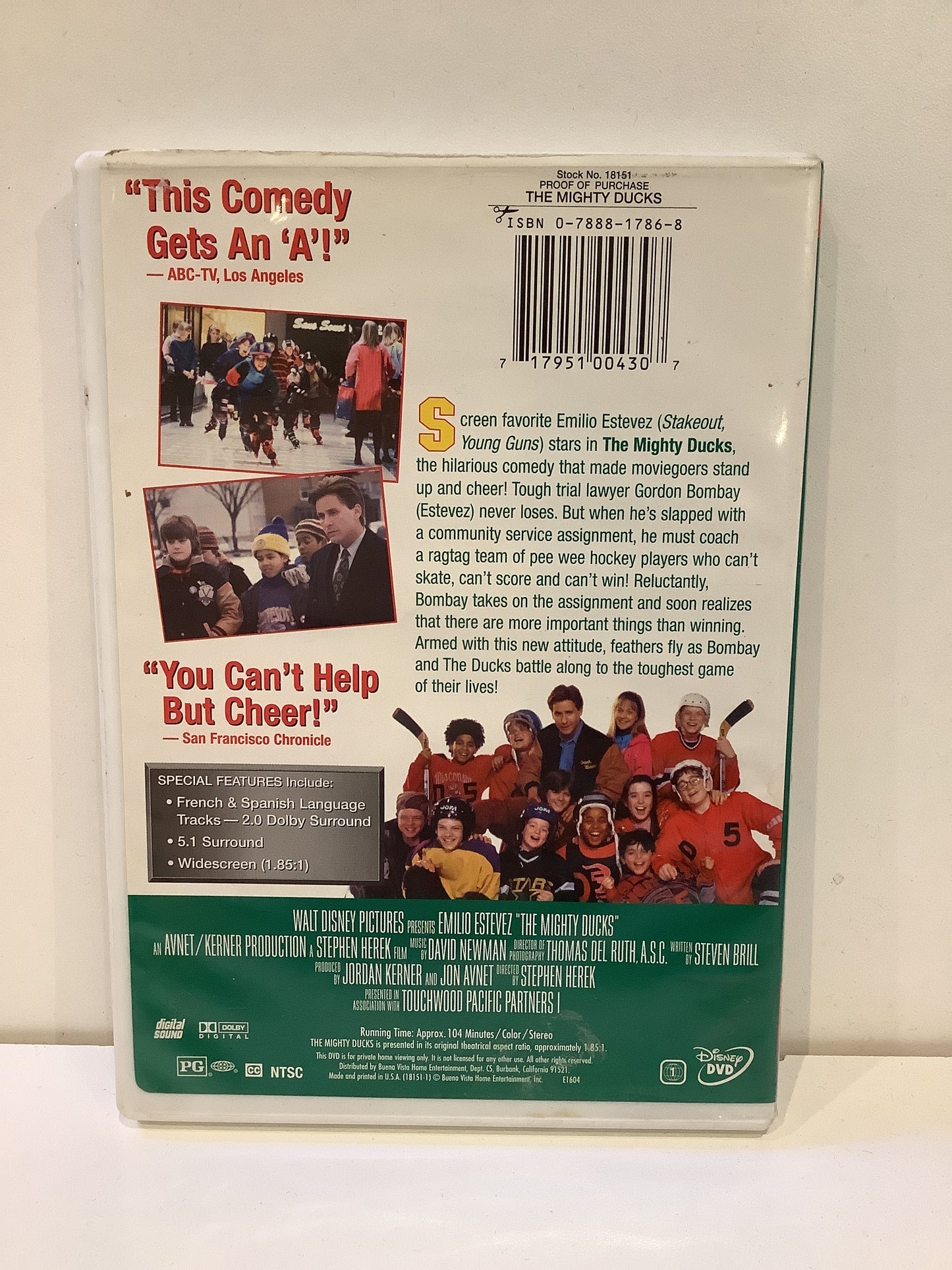 The Mighty Ducks - DVD