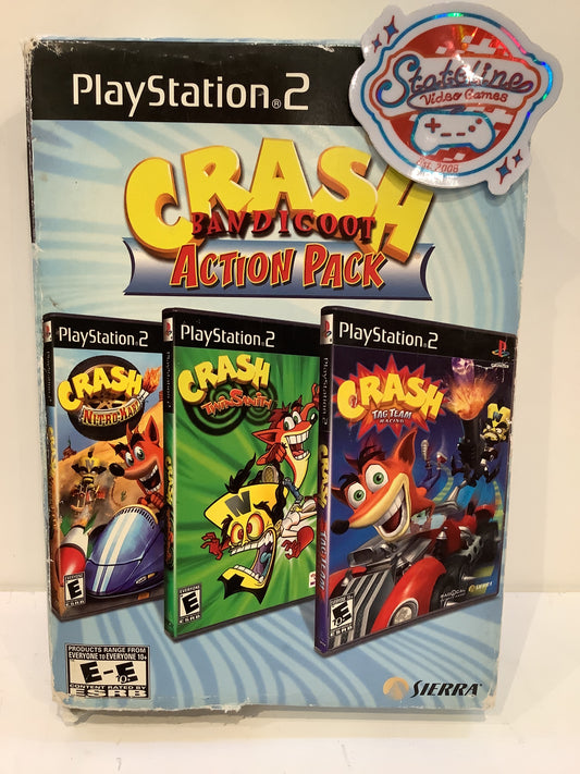 Crash Bandicoot Action Pack - Playstation 2
