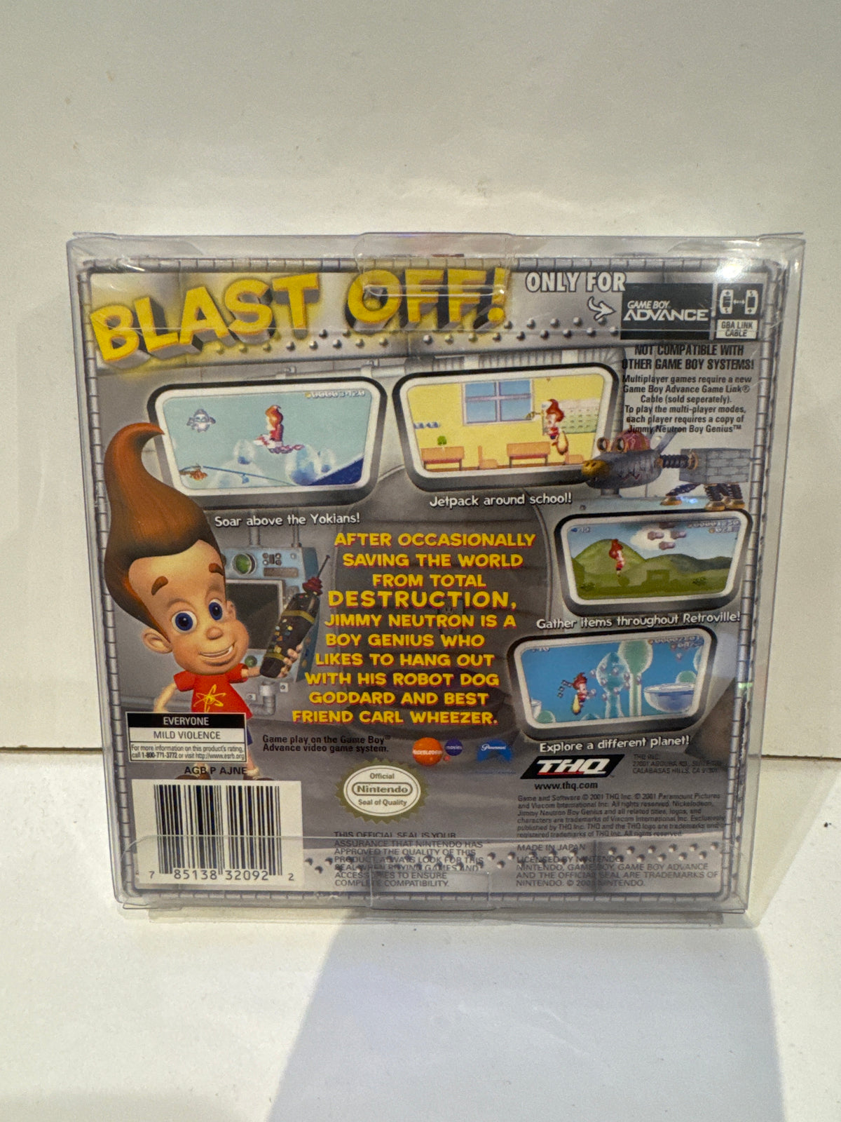 Jimmy Neutron Boy Genius - GameBoy Advance