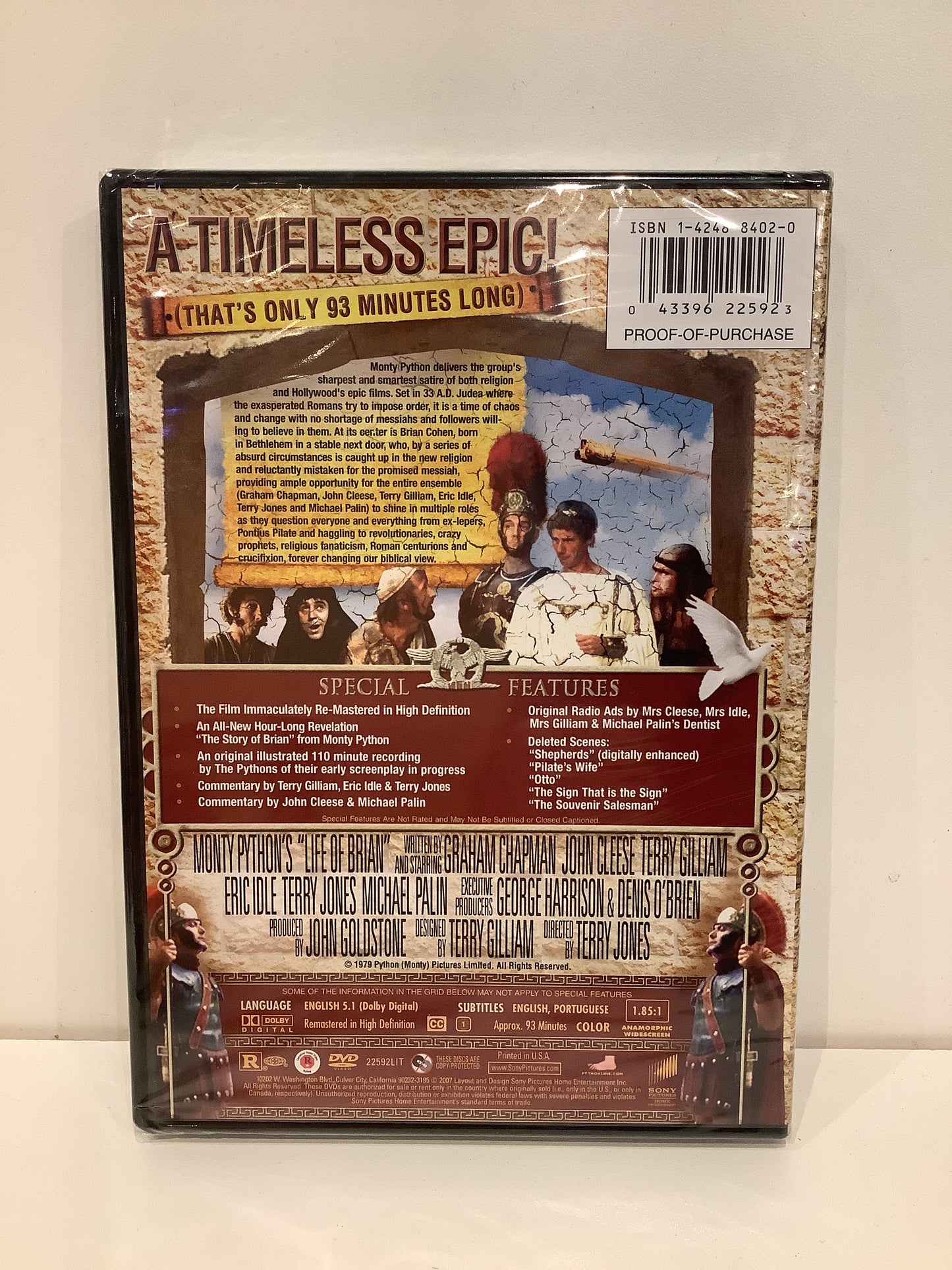 Monty Python's Life of Brian: The Immaculate Edition - DVD