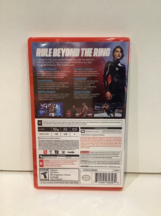 WWE 2K25 - Nintendo Switch 2