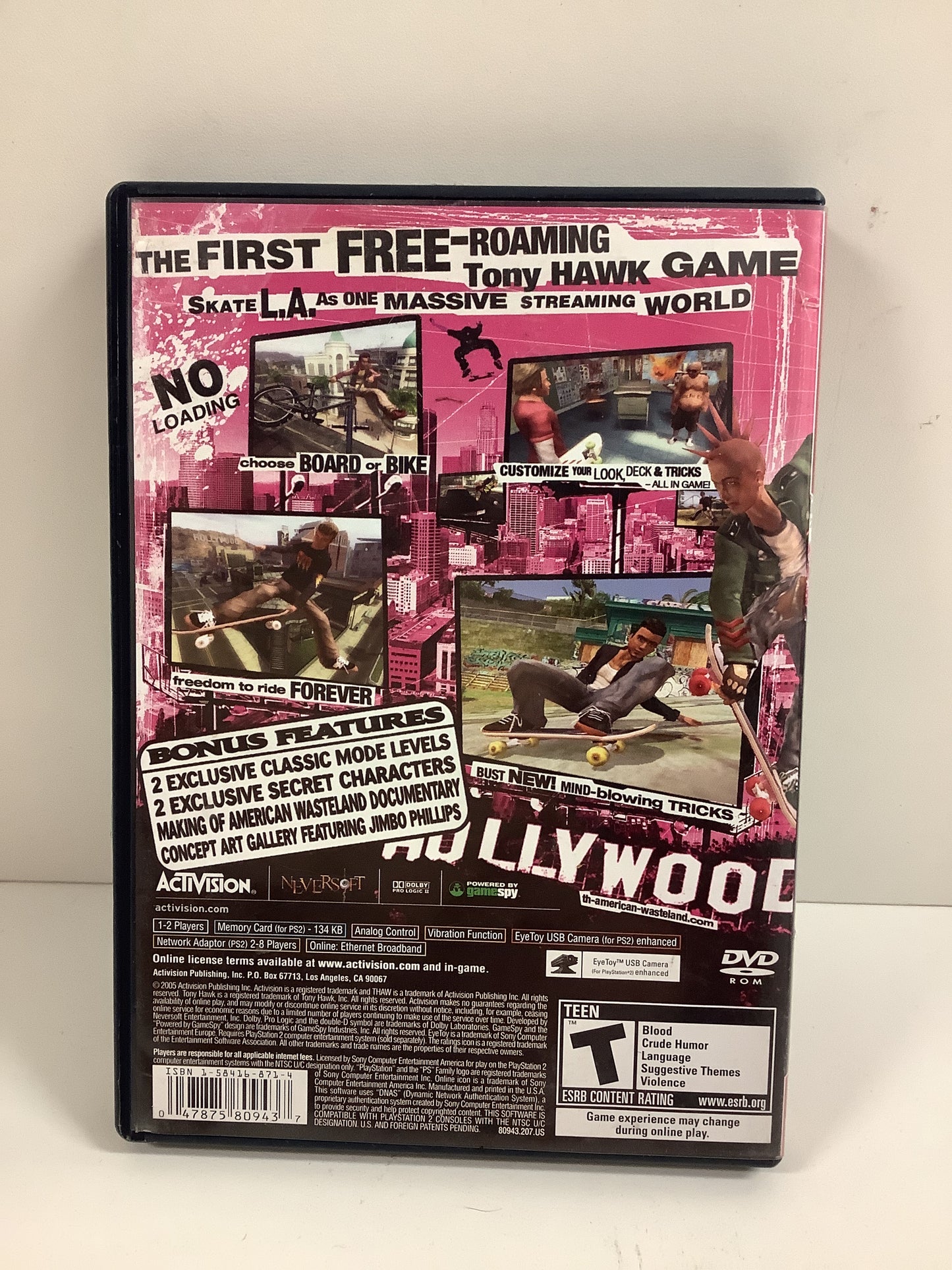 Tony Hawk American Wasteland [Greatest Hits] - Playstation 2