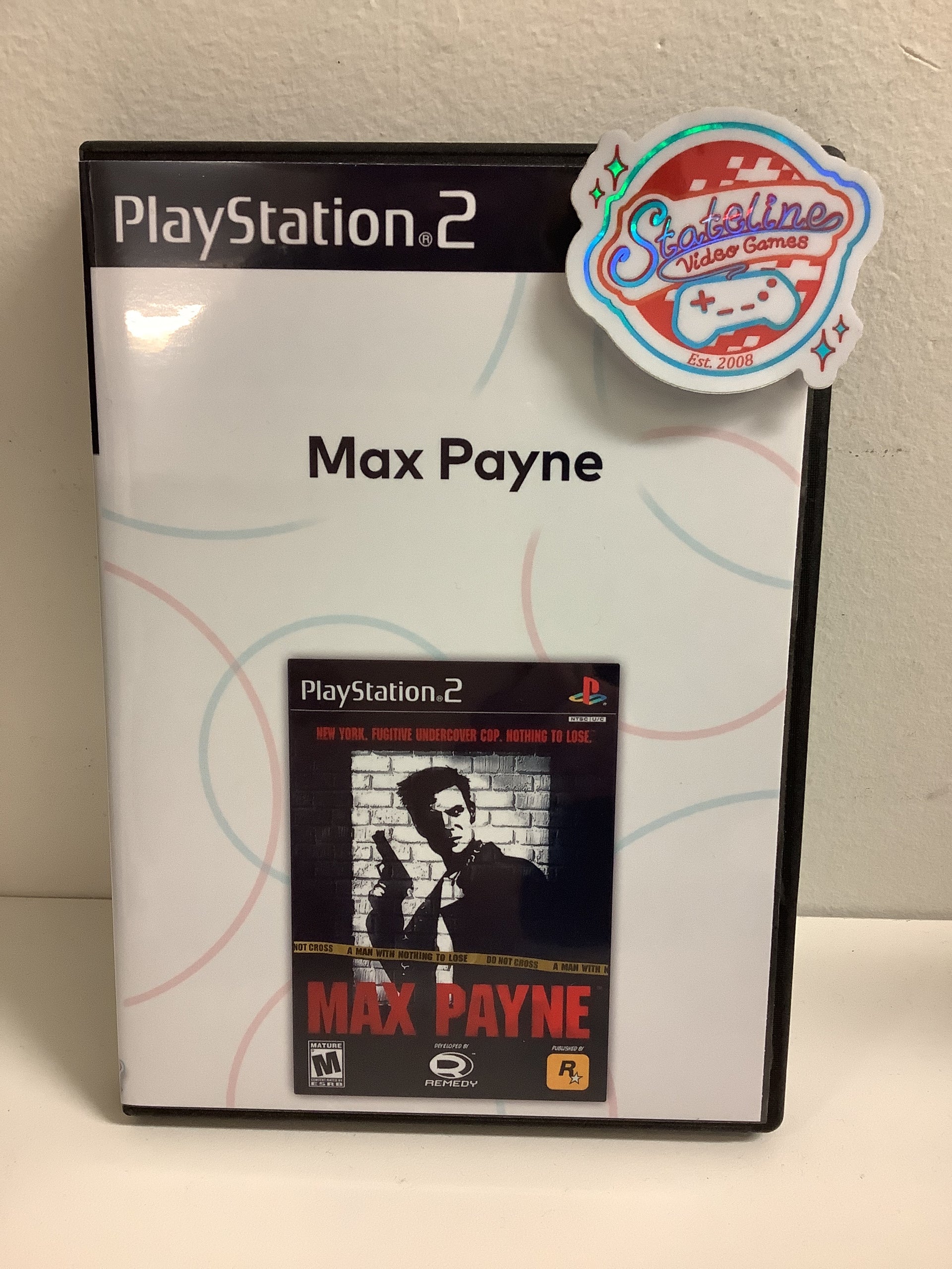 Max Payne Sur Sony PlayStation 2 (PS2) - Version USA - Bon état
