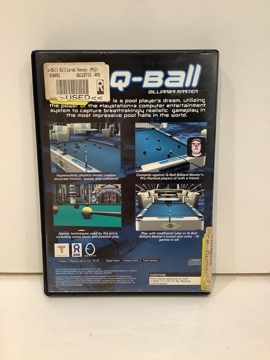Q-Ball Billiards Master - Playstation 2