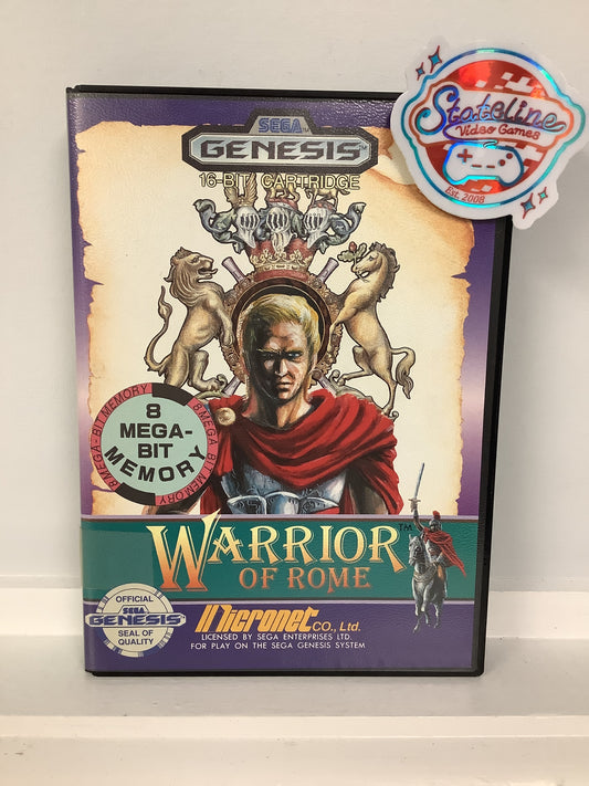 Warrior of Rome - Sega Genesis