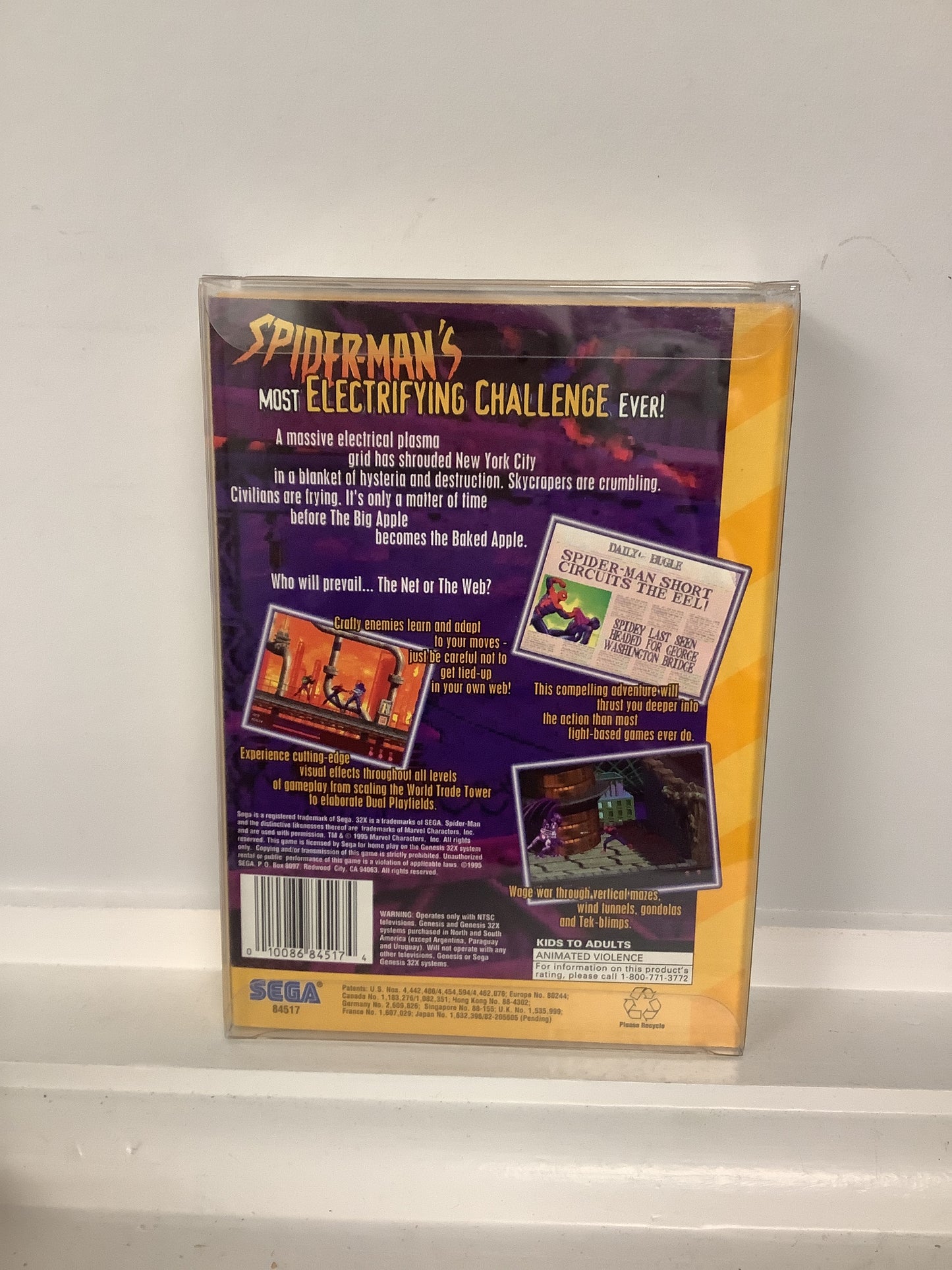 Spiderman Web of Fire - Sega 32X