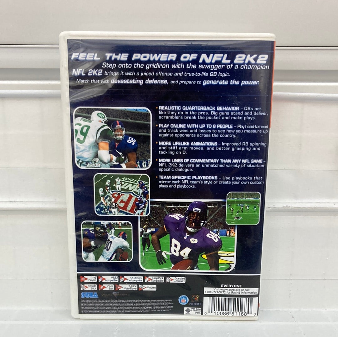 NFL 2K2 - Sega Dreamcast