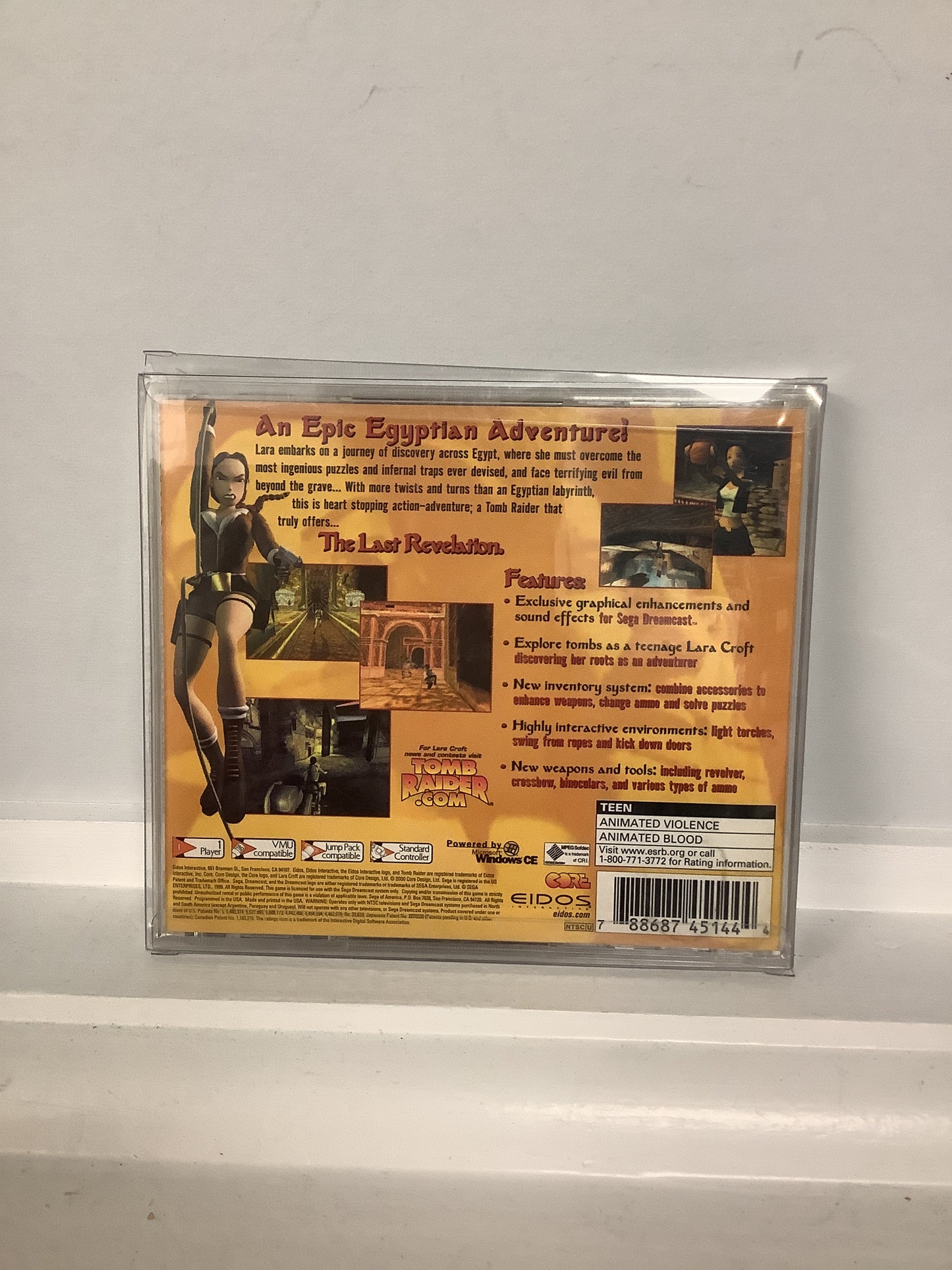 Tomb Raider Last Revelation - Sega Dreamcast