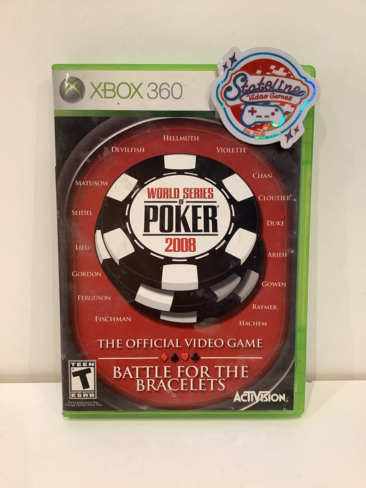 World Series Of Poker 2008 - Xbox 360