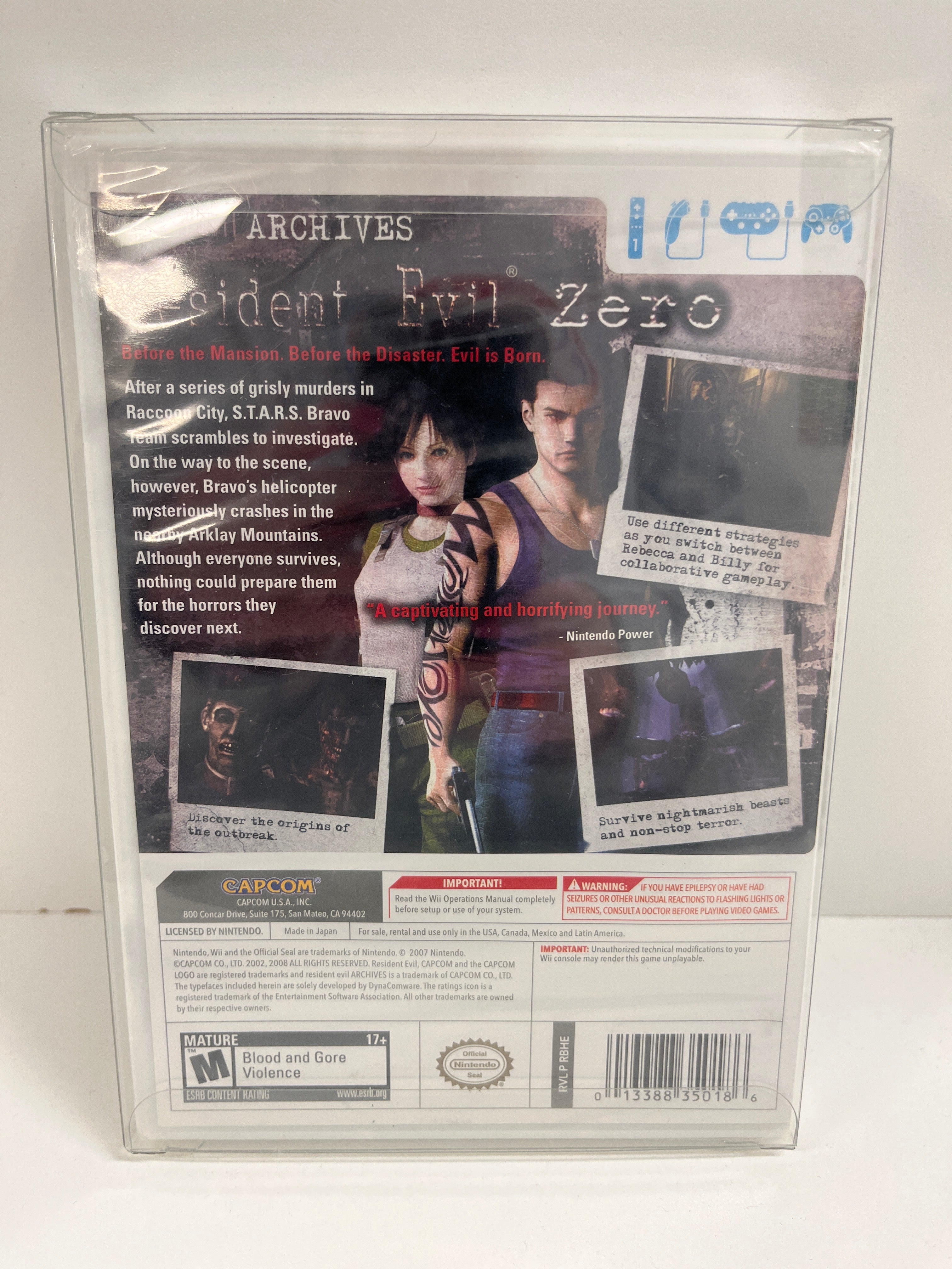 Resident Evil Archives: Resident Evil Zero - Wii – Stateline Video