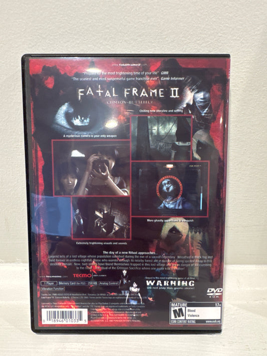 Fatal Frame 2 - Playstation 2