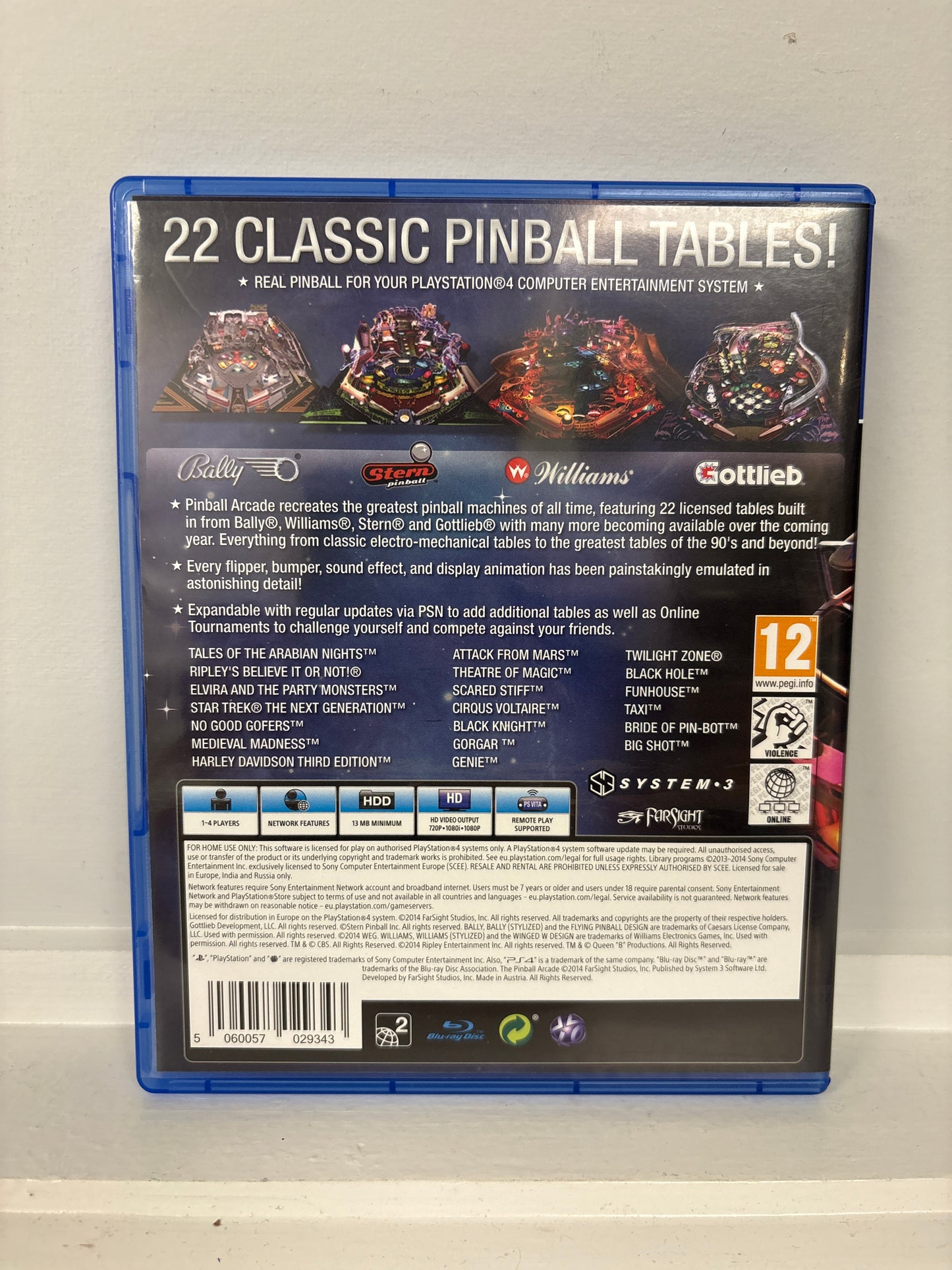 The Pinball Arcade [PEGI] - PlayStation 4