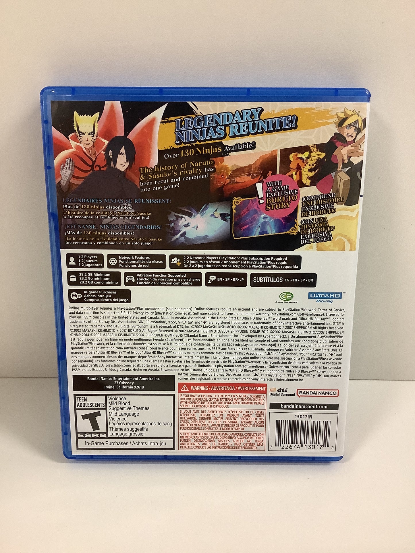 Naruto Boruto Ultimate Ninja Storm Connections [Playstation 5]