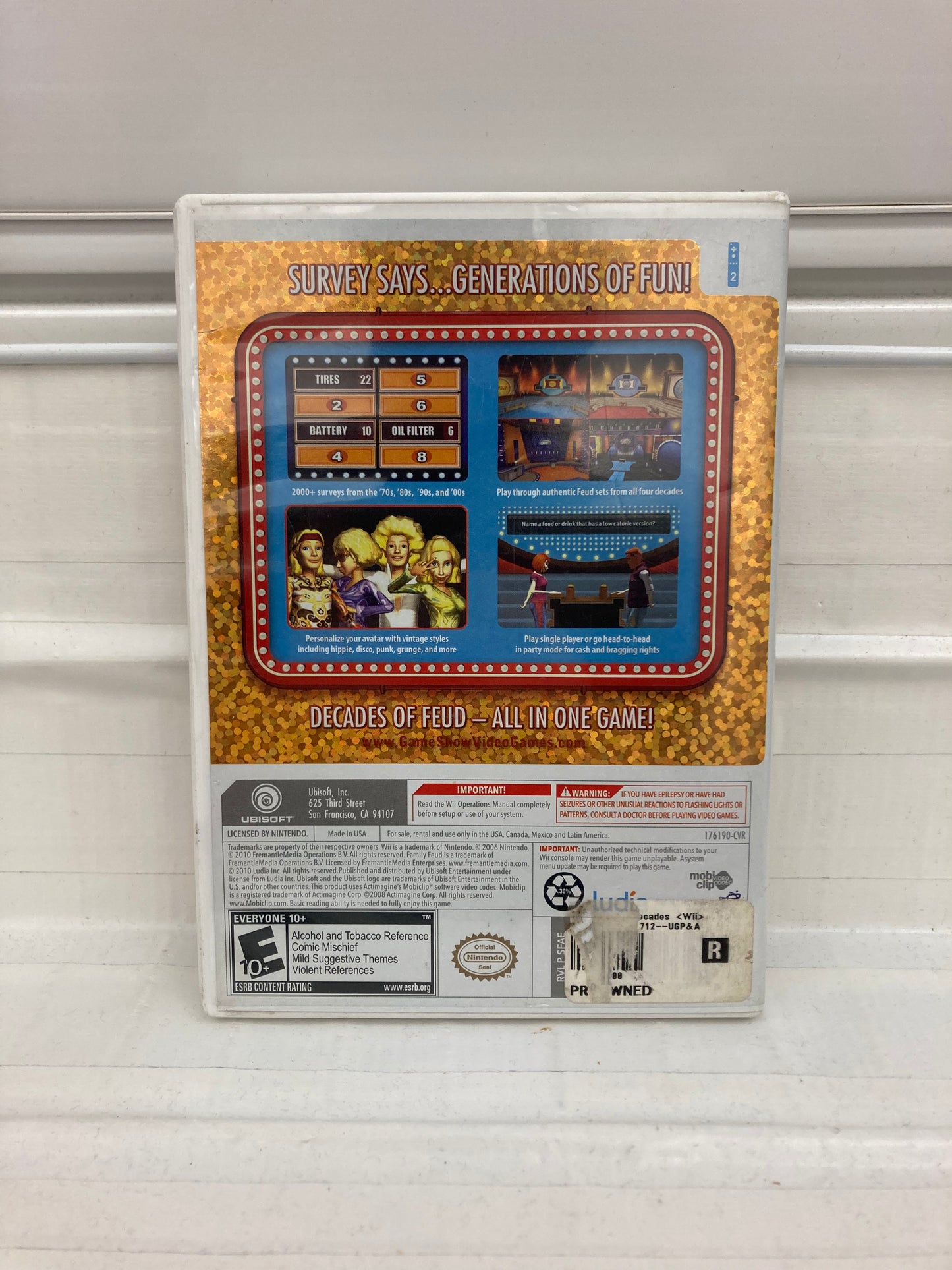 Family Feud Decades - Wii