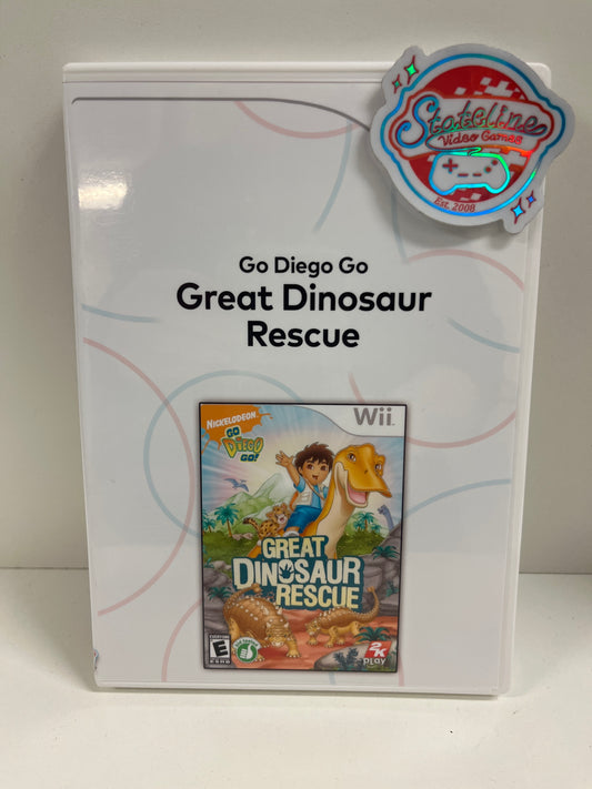 Go, Diego, Go: Great Dinosaur Rescue - Wii
