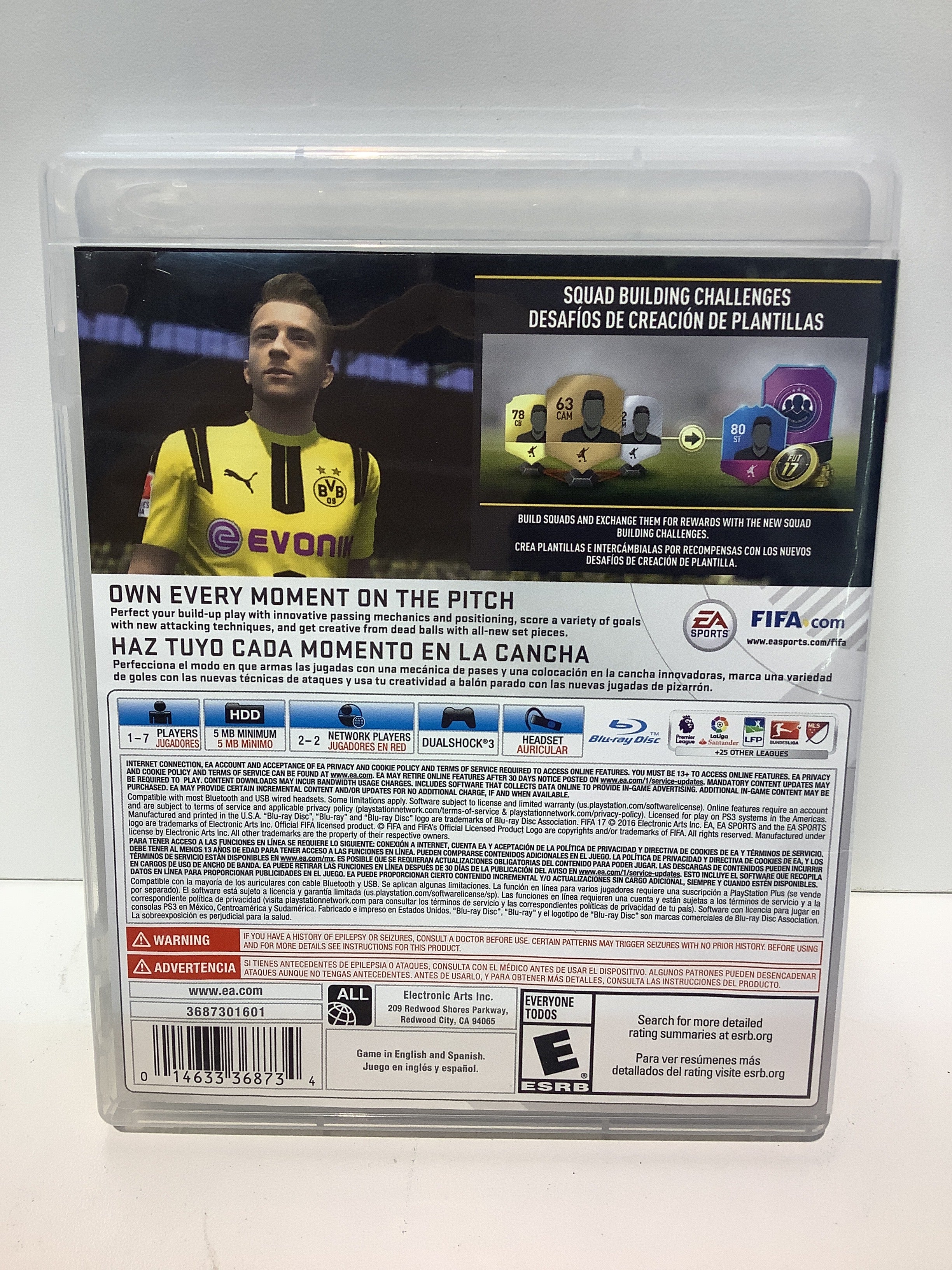 FIFA 17 - Playstation 3 – Stateline Video Games Inc.