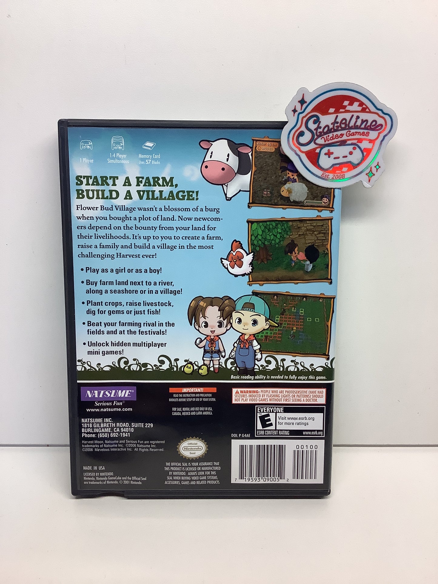 Harvest Moon Magical Melody - Gamecube