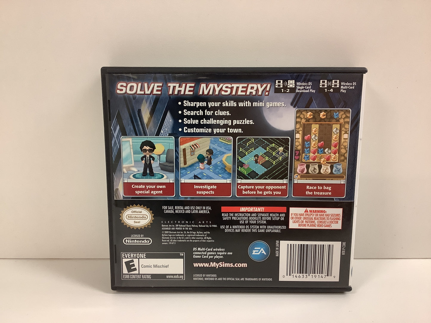 MySims Agents - Nintendo DS