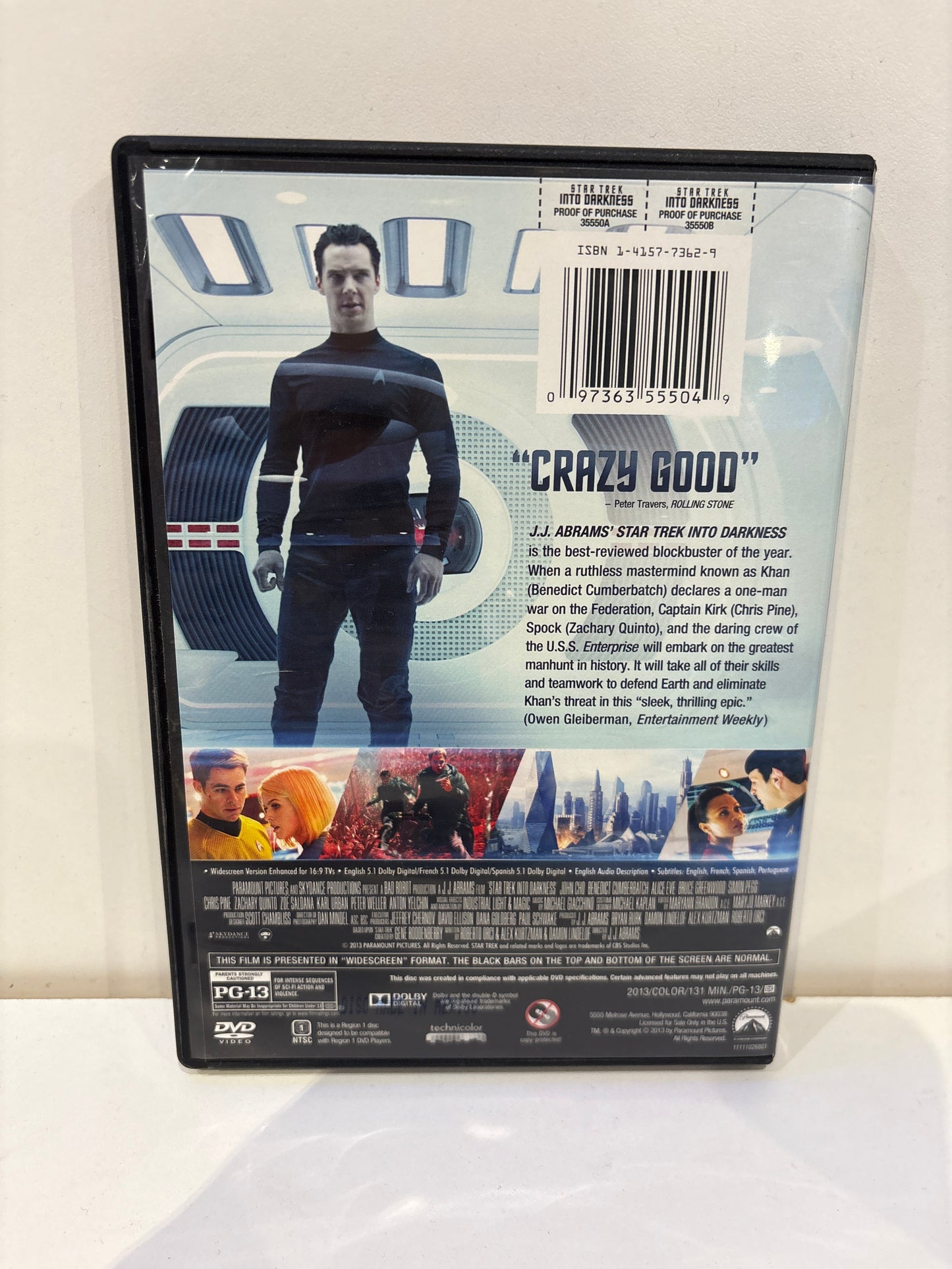 Star Trek: Into Darkness - DVD
