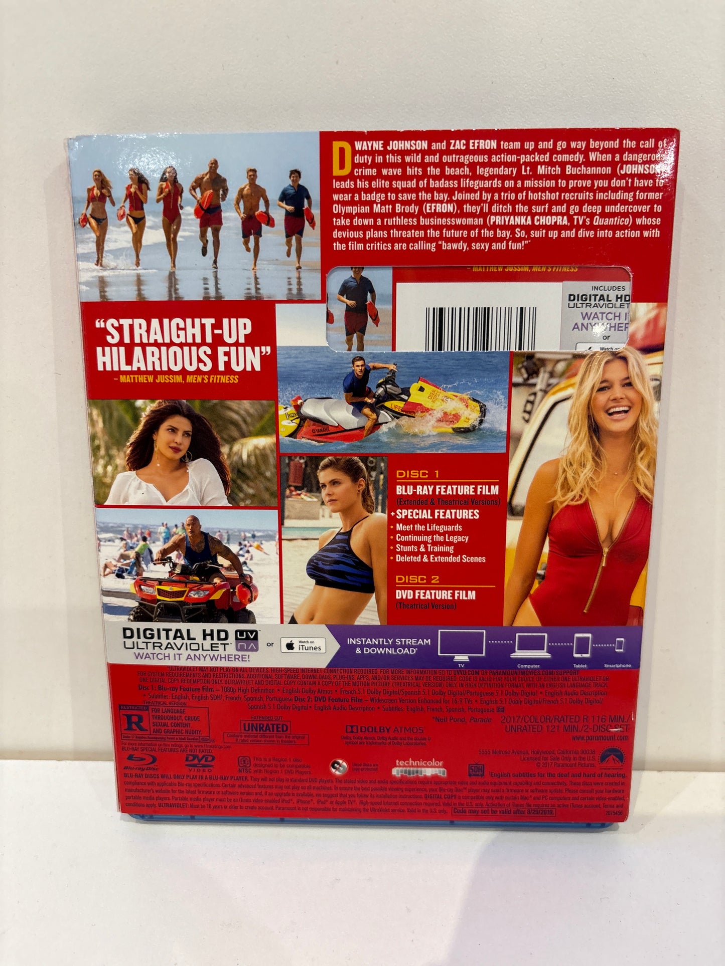 Baywatch Extended Cut - Blu-Ray