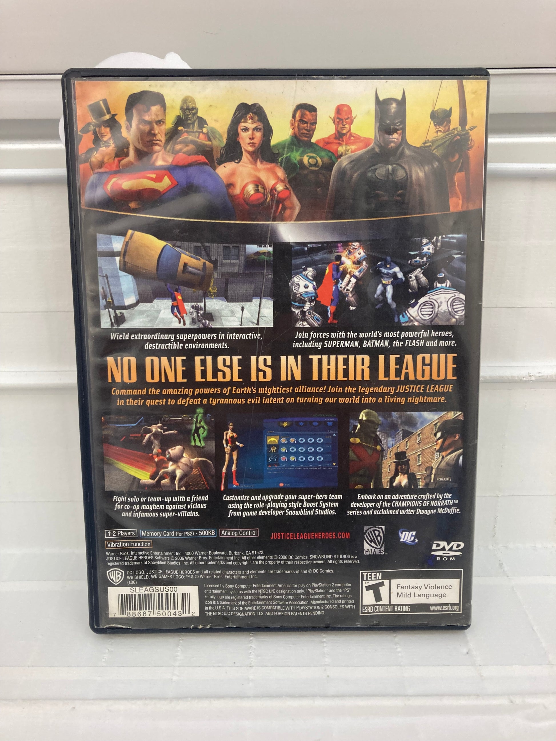 Justice League Heroes Playstation