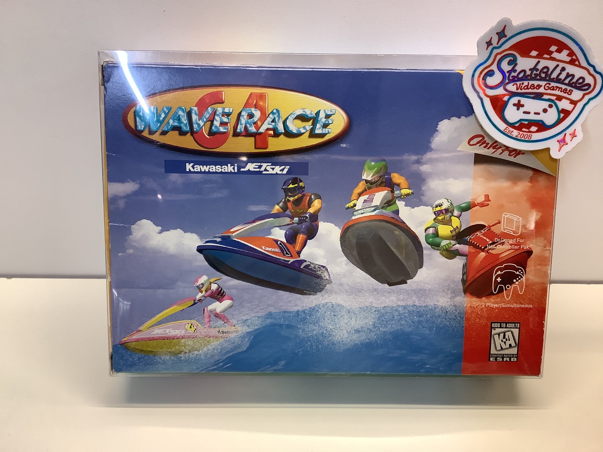 Wave Race 64 Nintendo 64 Pre-Owned In Box w/ Manual