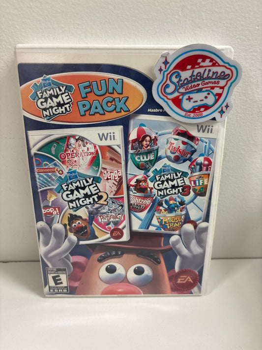 Hasbro Family Game Night Fun Pack - Wii