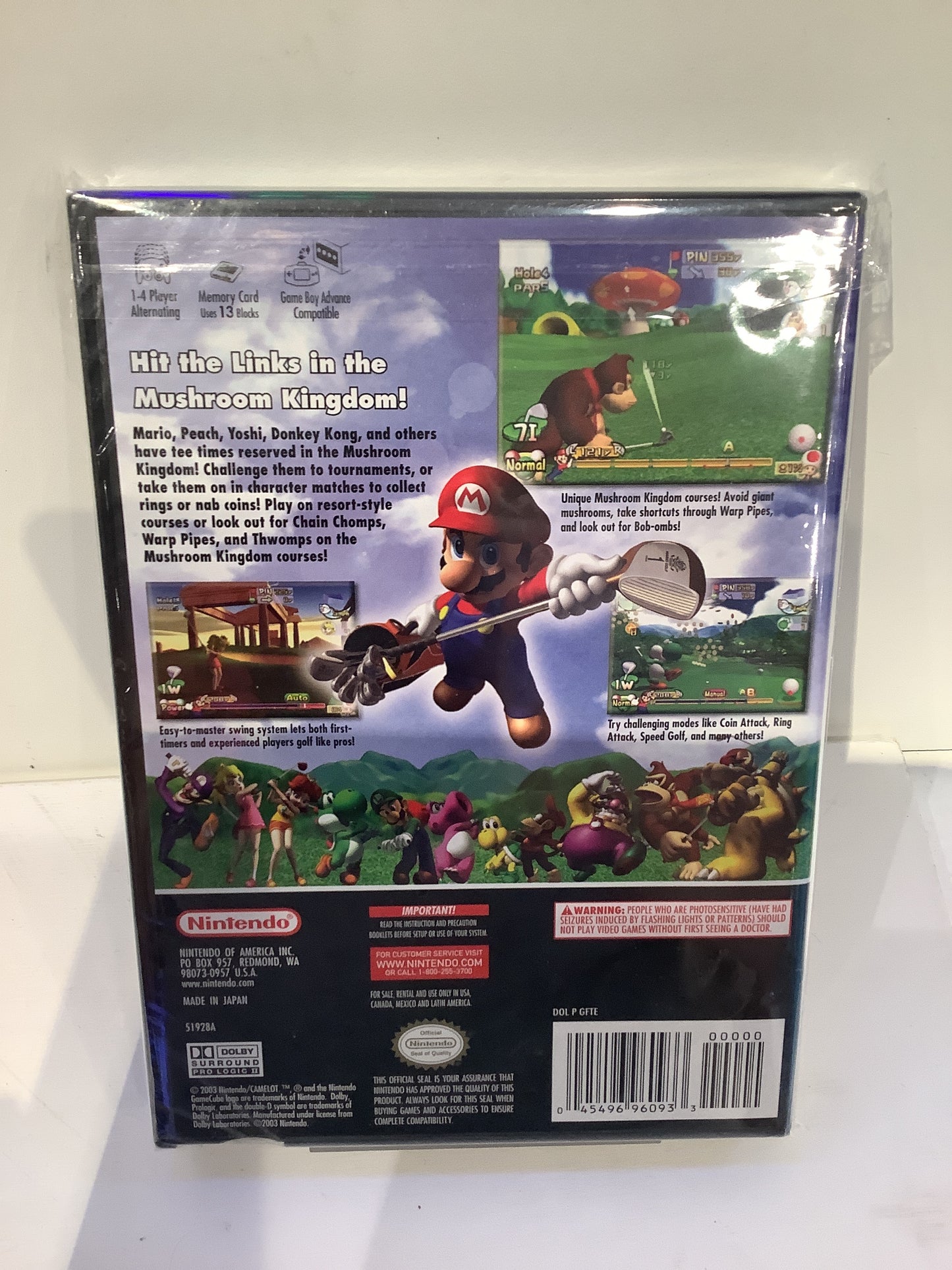 Mario Golf Toadstool Tour - Gamecube