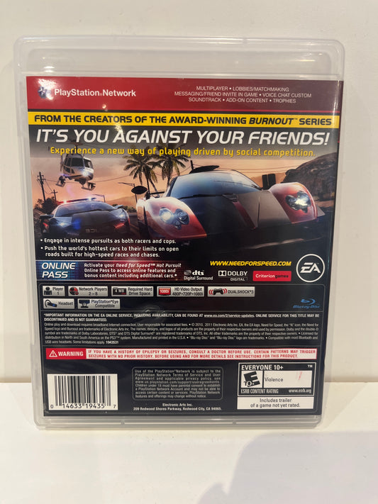 Need For Speed: Hot Pursuit [Greatest Hits] - Playstation 3