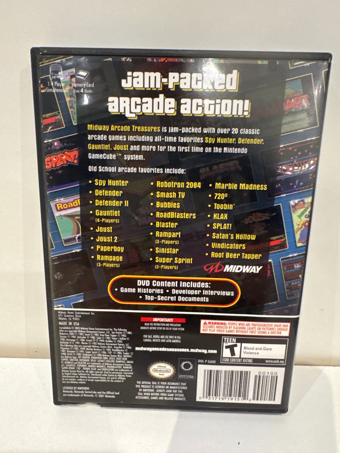 Midway Arcade Treasures [1] - Gamecube