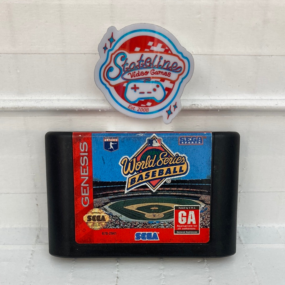 World Series Baseball - Sega Genesis