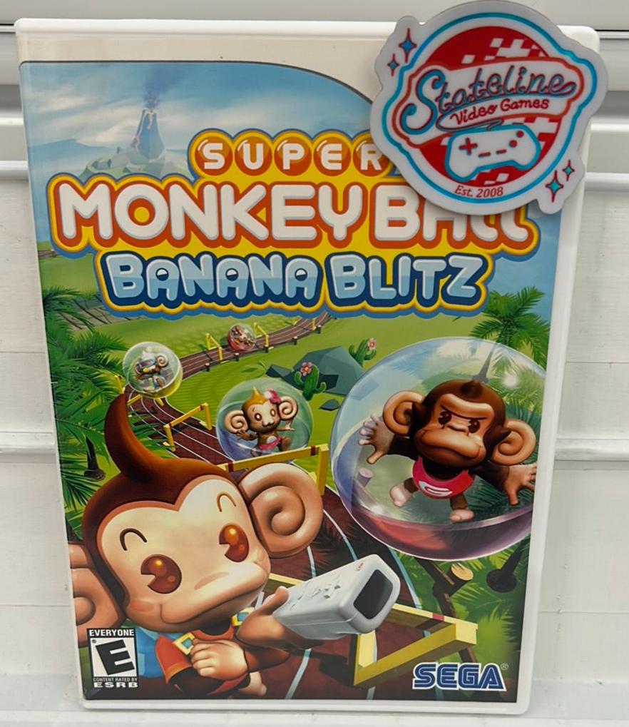 Super Monkey Ball Banana Blitz - Wii