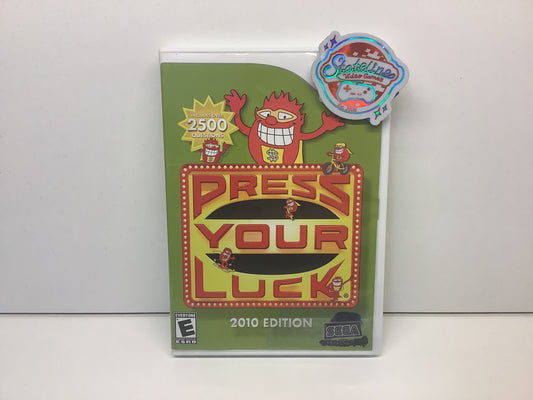 Press Your Luck: 2010 Edition - Wii