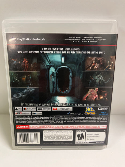 Resident Evil Revelations - Playstation 3