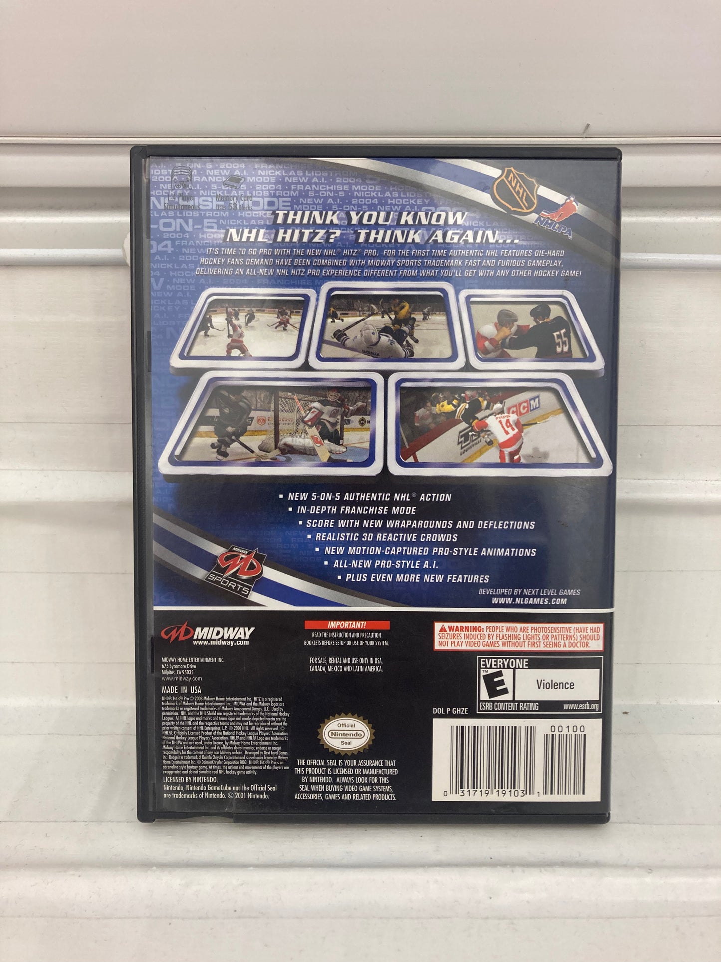 NHL Hitz Pro - Gamecube
