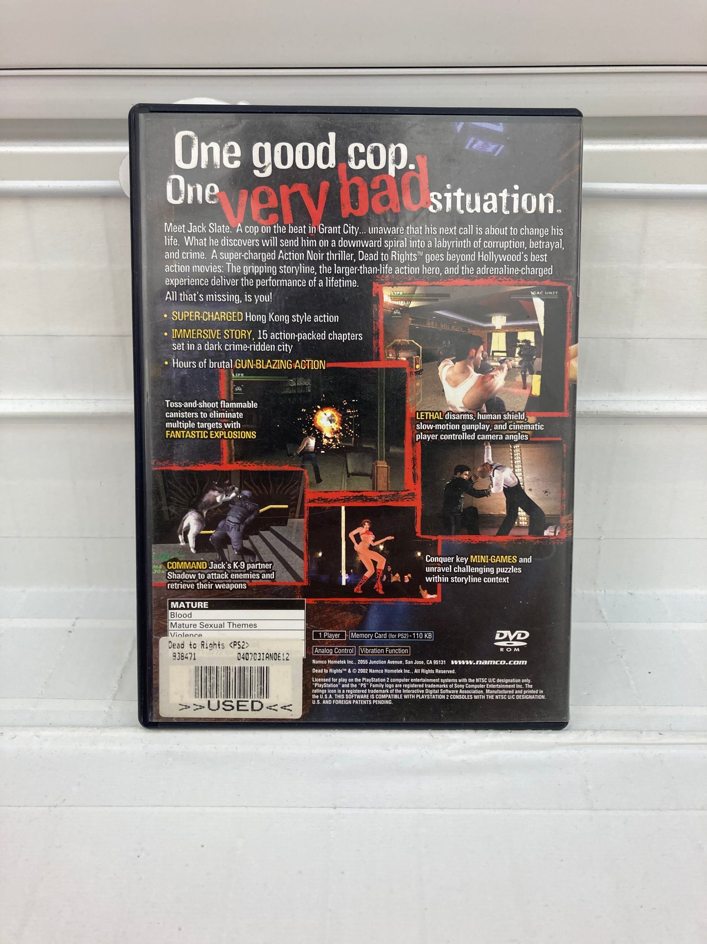 Dead to Rights - Playstation 2