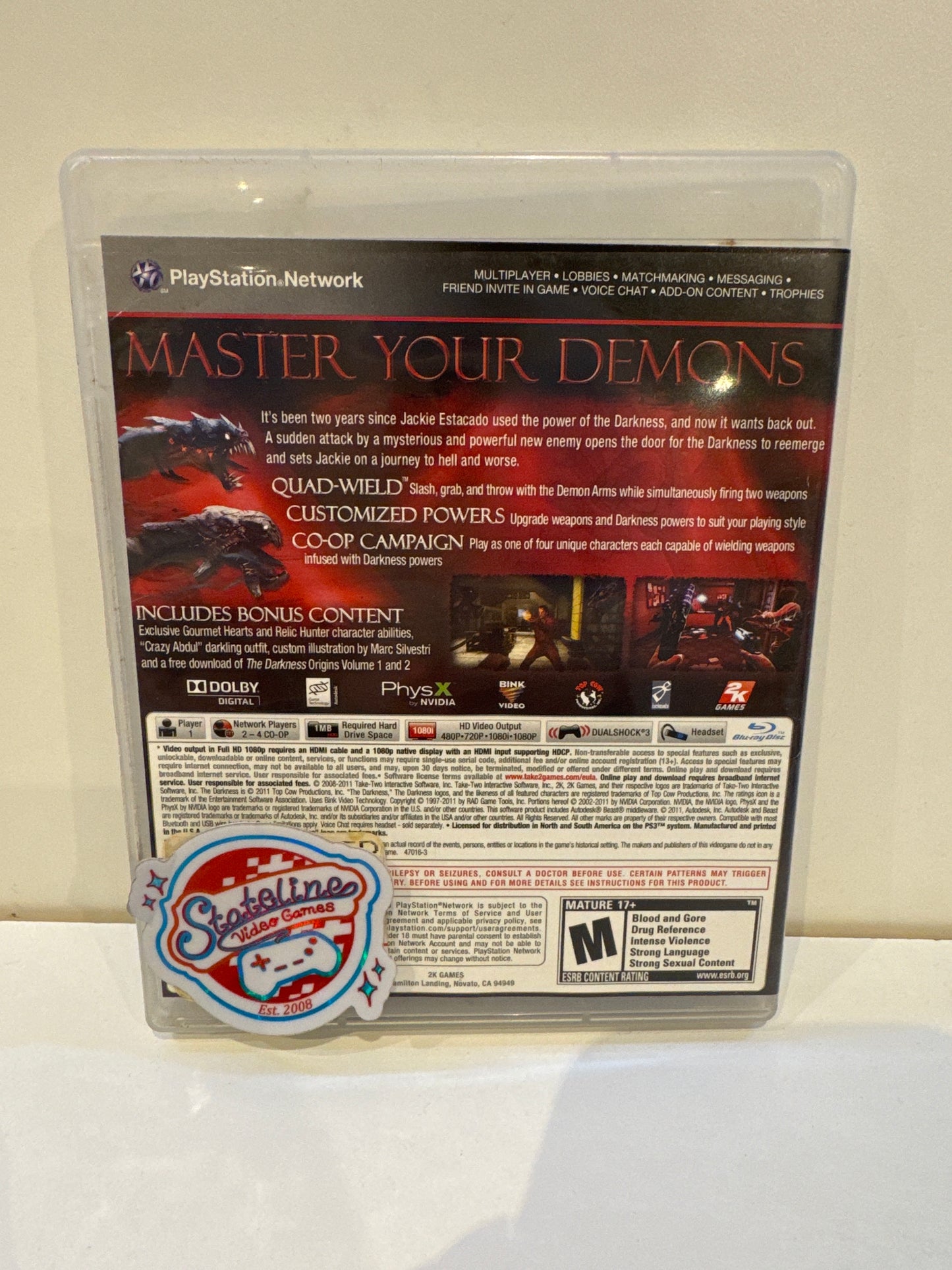 The Darkness II [Limited Edition] - Playstation 3