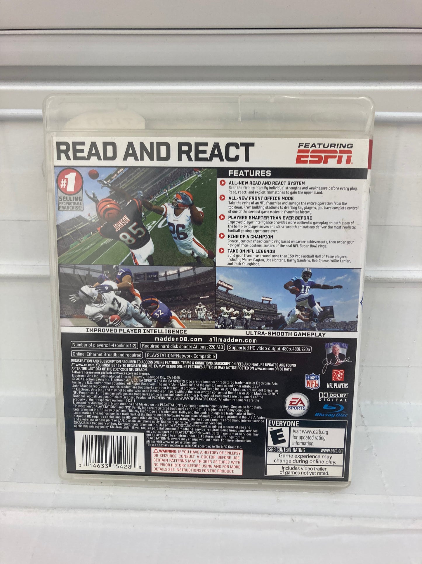 Madden 2008 - Playstation 3