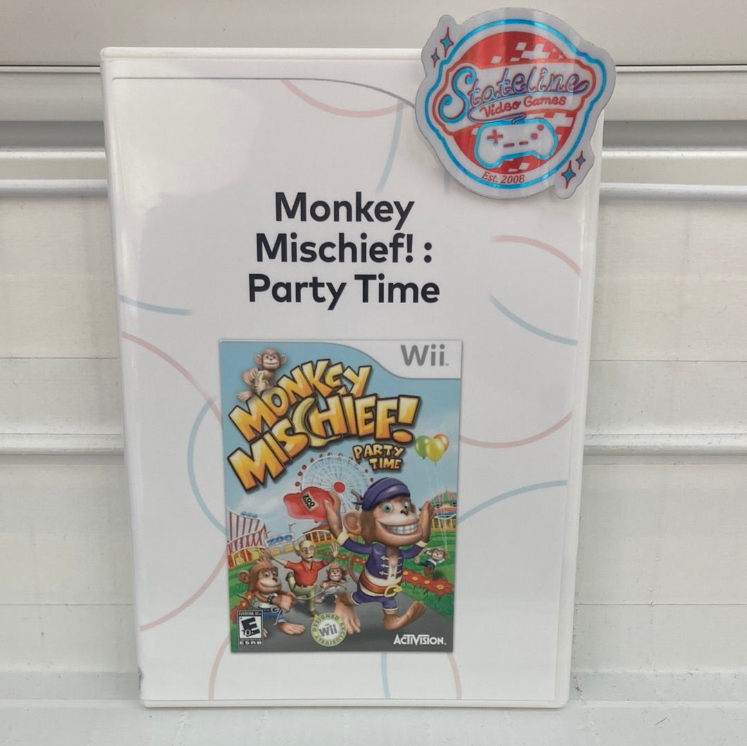 Monkey Mischief Party Time - Wii