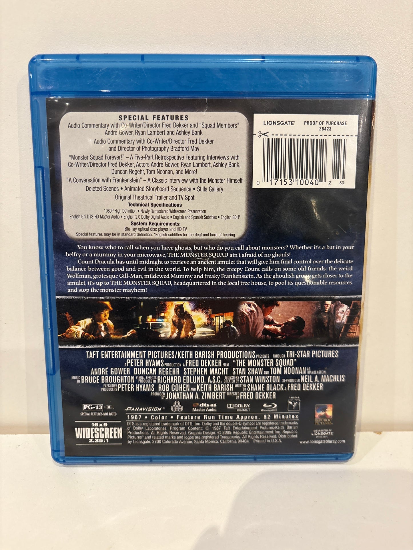 The Monster Squad - Blu-Ray