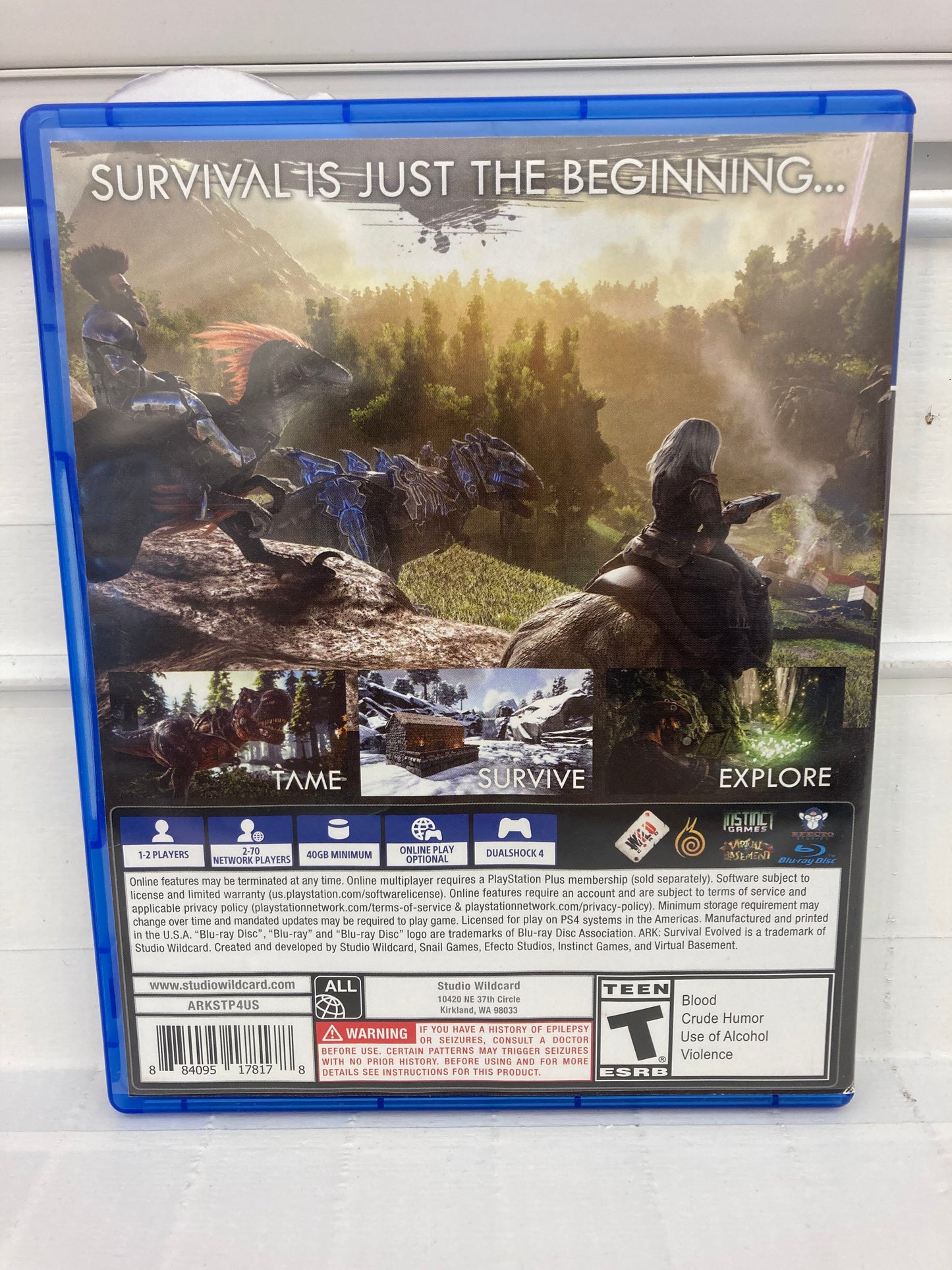 Ark Survival Evolved - Playstation 4