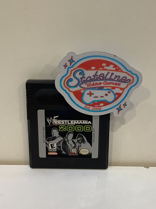 WWF Wrestlemania 2000 - GameBoy Color