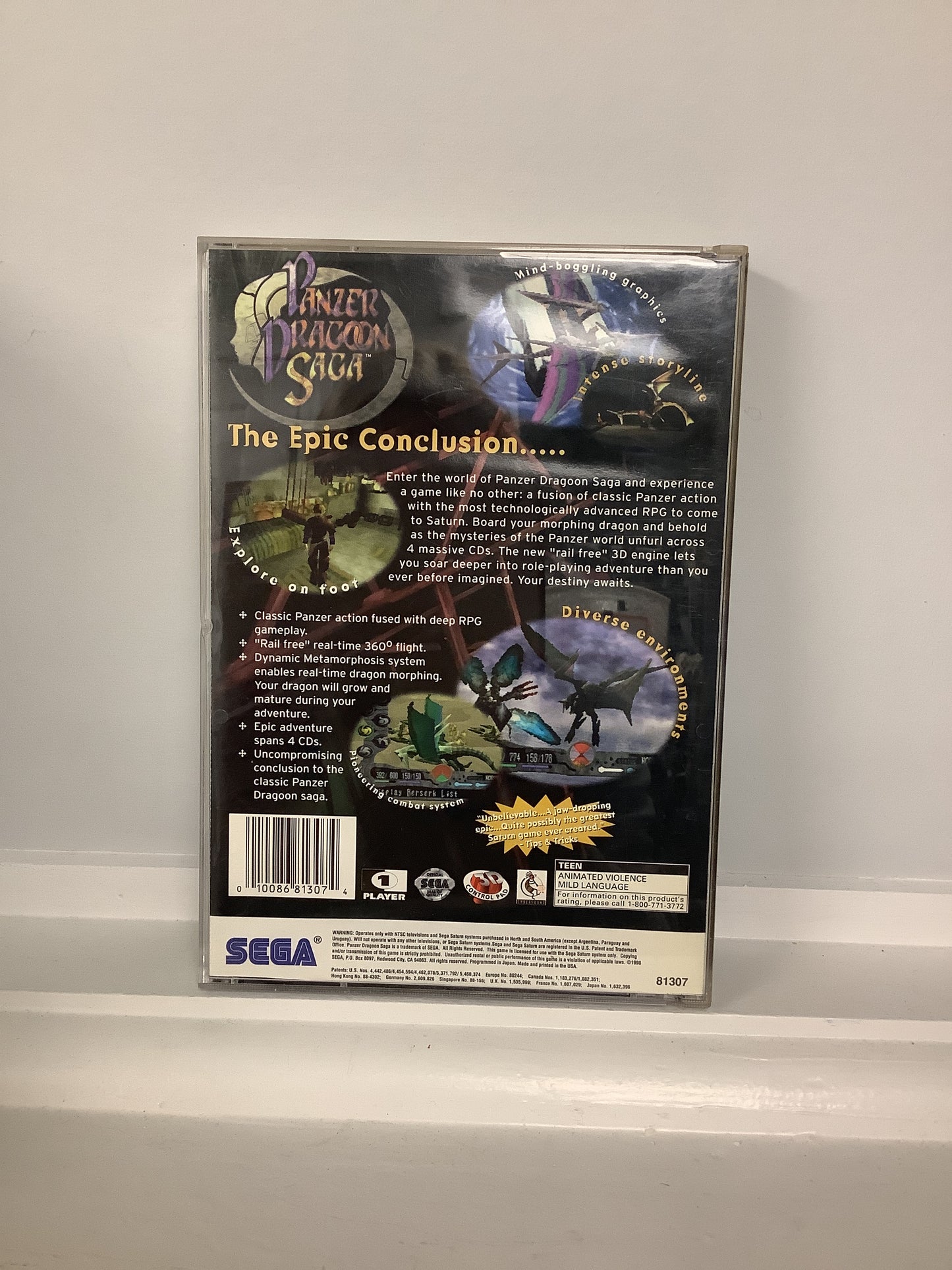 Panzer Dragoon Saga - Sega Saturn
