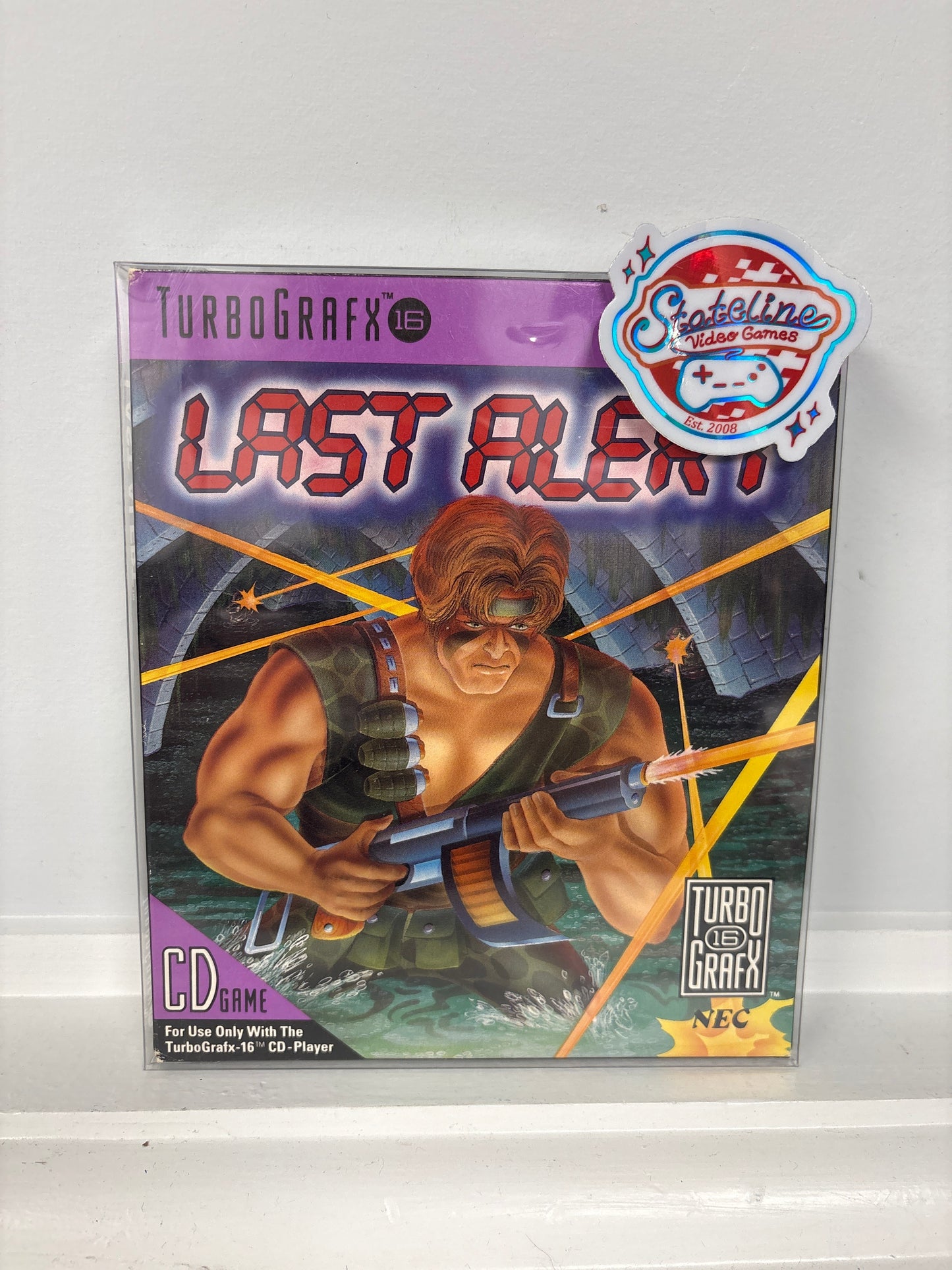 Last Alert - TurboGrafx-16 CD