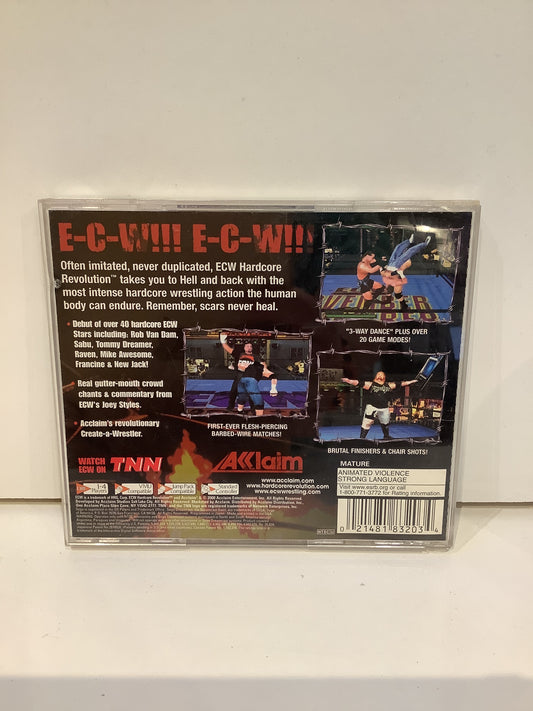 ECW Hardcore Revolution - Sega Dreamcast