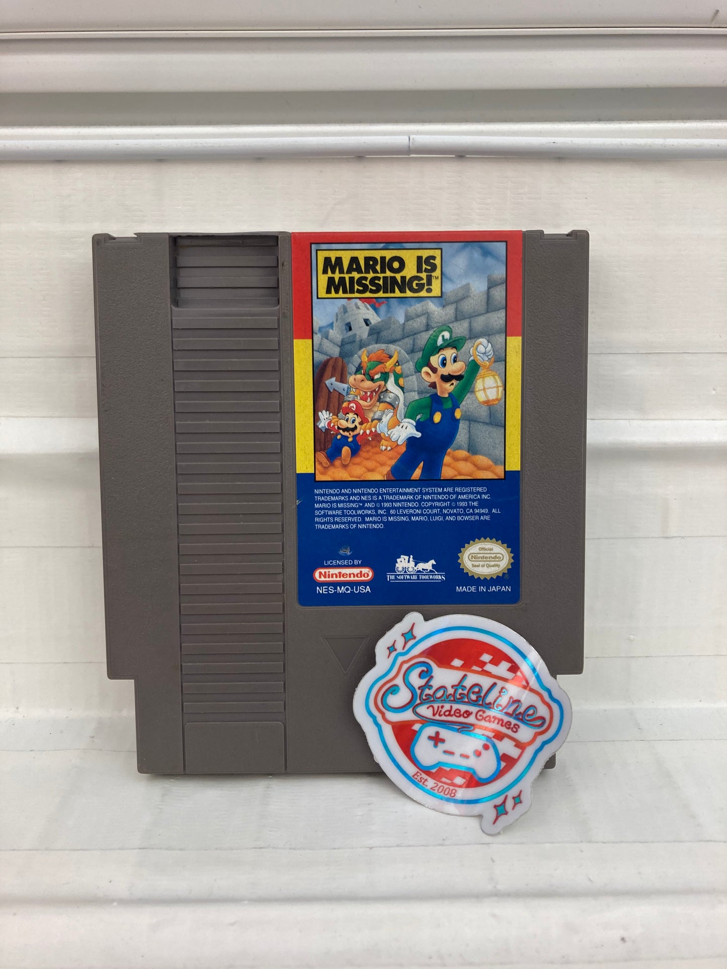Mario Is Missing - NES