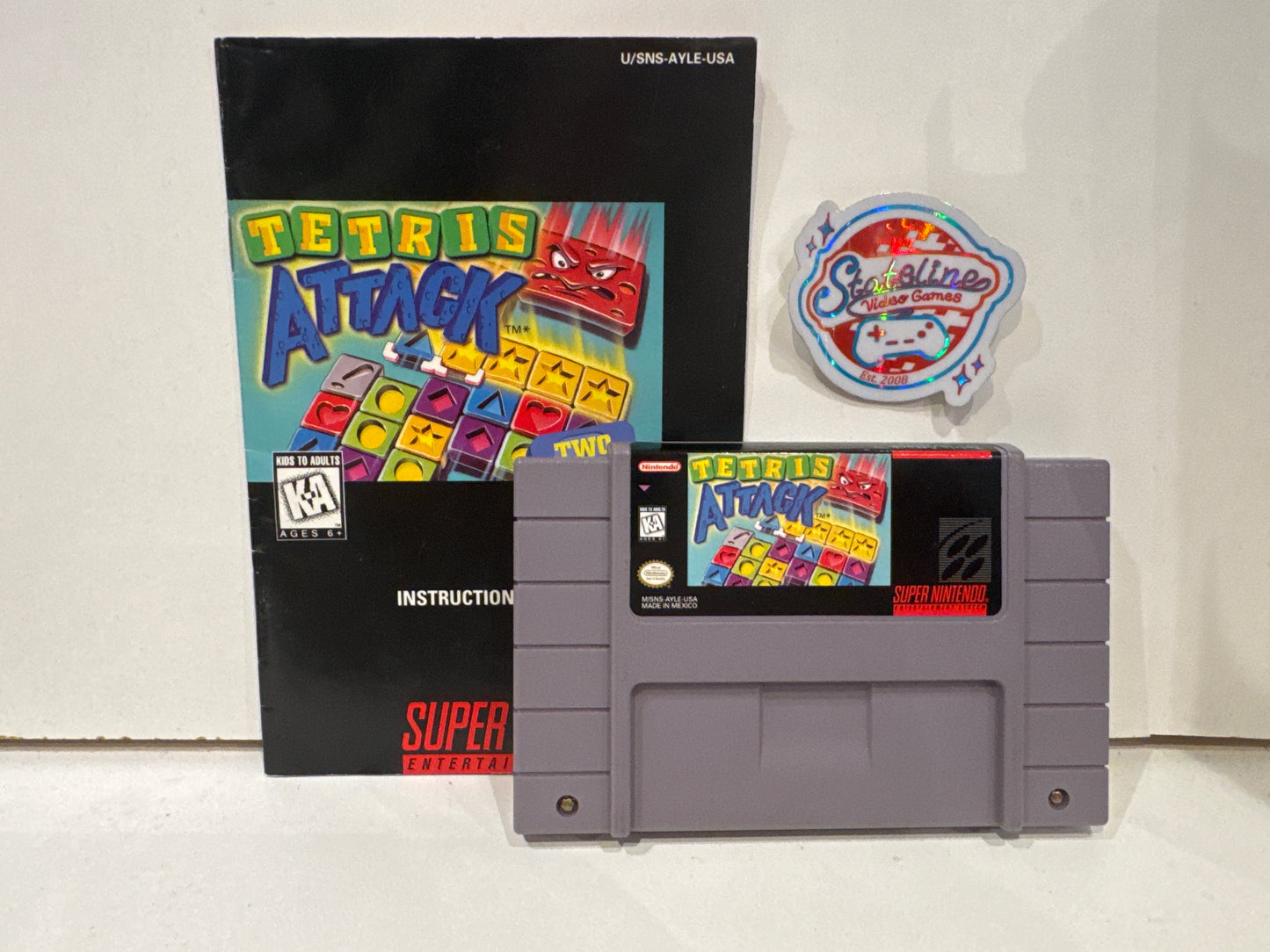 Tetris Attack - Super Nintendo