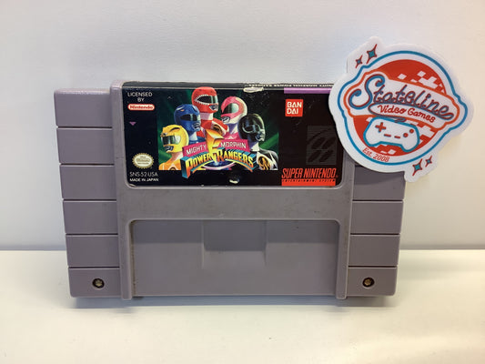 Mighty Morphin Power Rangers - Super Nintendo