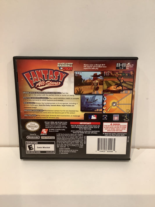 MLB 2K9 Fantasy All-Stars - Nintendo DS